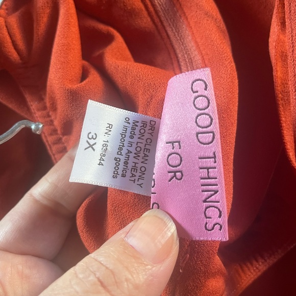 Ingenue Swing Dress in Pumpkin Spice - Picture 6 of 8